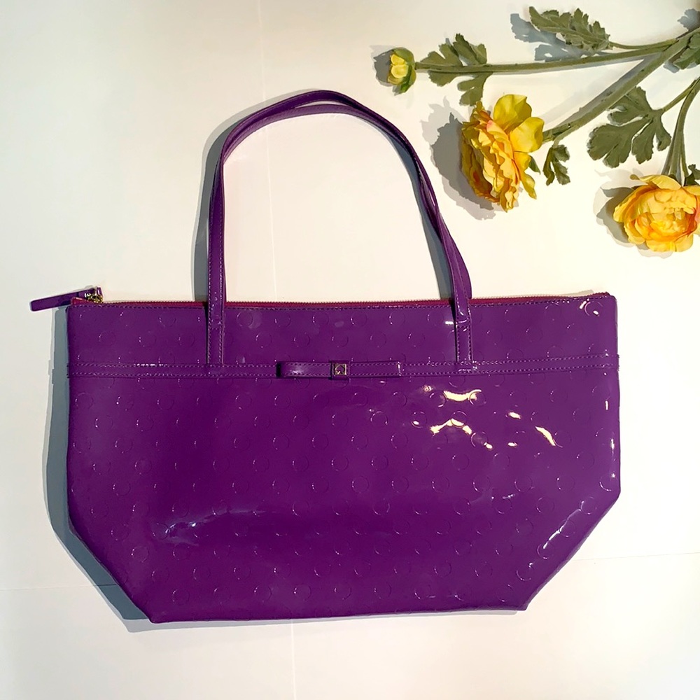 NWOT ♠️ Kate Spade Patent Leather Tote Purse